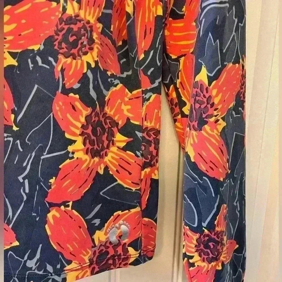 Hang Ten Womens Long Sleeve Rashguard with UPF 50+ Size Large - Picture 5 of 11